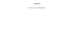 Desktop Screenshot of epolis.it
